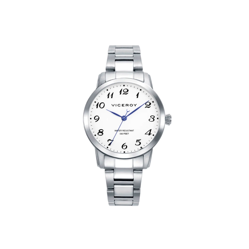 Reloj Viceroy mujer Chic brazalete de acero esfera blanca 41138-05