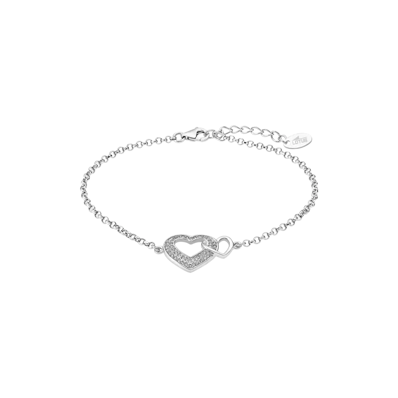 Pulsera Lotus Silver Moments Corazón LP1917-2/1