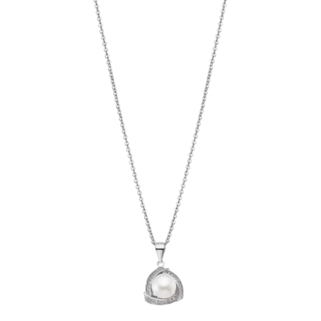 Collar Lotus Silver Pearls LP1928-1/1