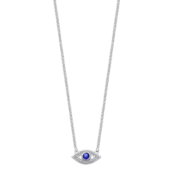Collar Lotus Silver Ojo turco LP1971-1/1