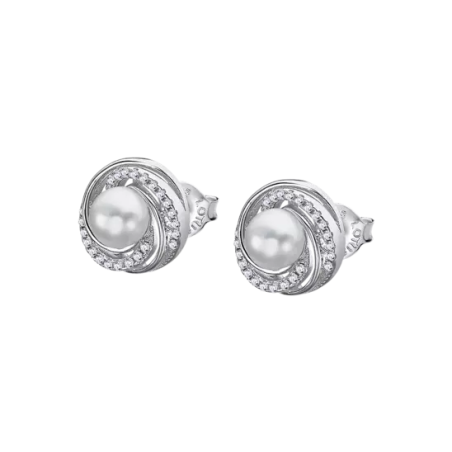 Pendientes Lotus Silver Pearls LP3095-4/1