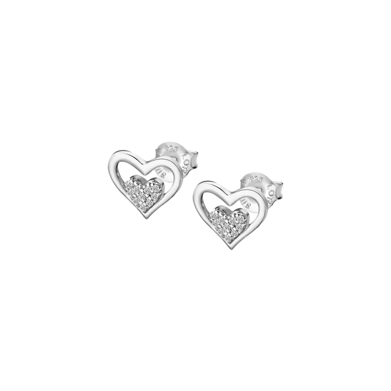 Pendientes Lotus Silver Moments Corazón LP3124-4/1