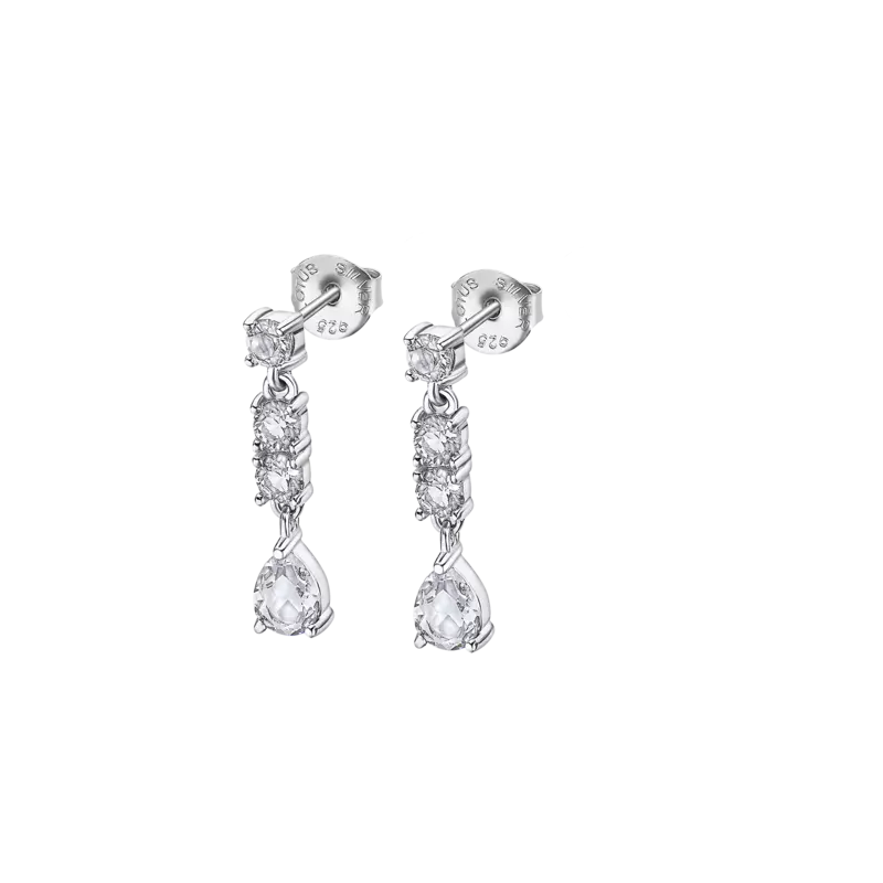 Pendientes Lotus Silver LP3251-4/1