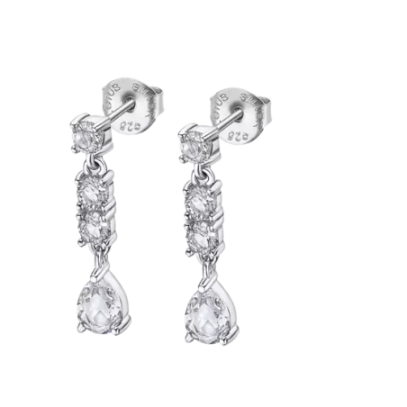 Pendientes Lotus Silver LP3251-4/1