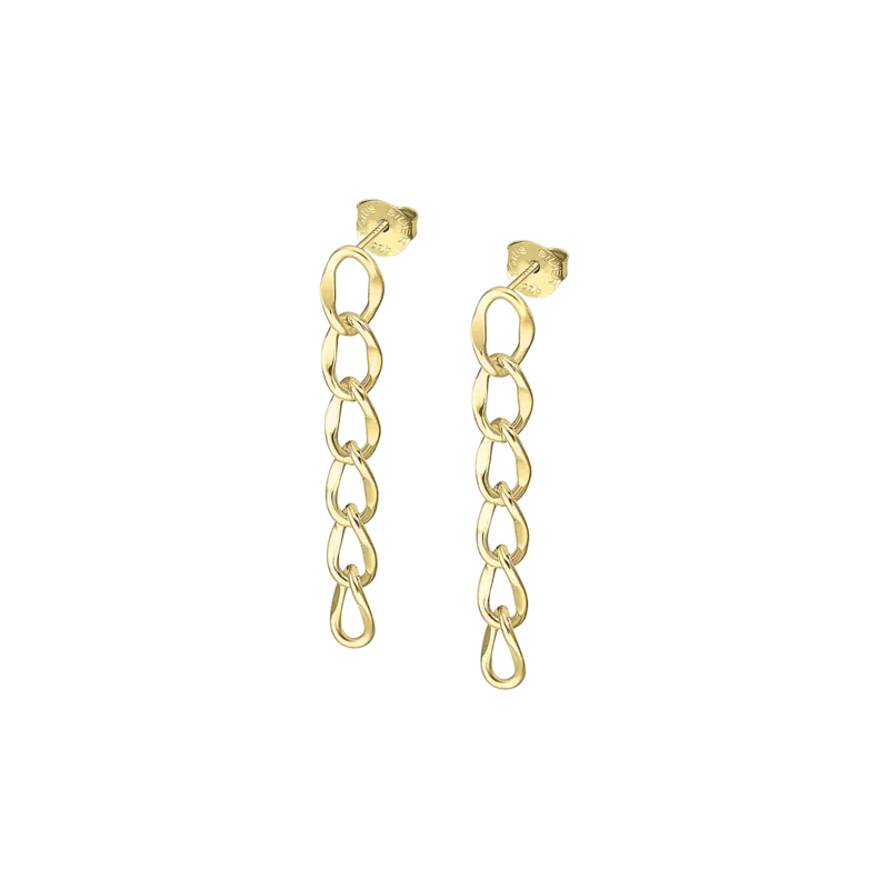 Pendientes Lotus Silver Cadena LP3268-4/2