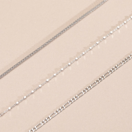 Collar Lotus Silver Cadena LP3292-1/1