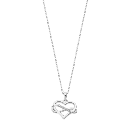 Collar Lotus Silver Corazón LP3307-1/1