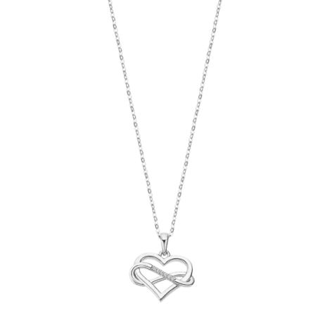 Collar Lotus Silver Corazón LP3307-1/1