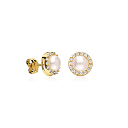 PENDIENTES "DUBBO" ORO 18K Y PERLAS CULTIVADAS