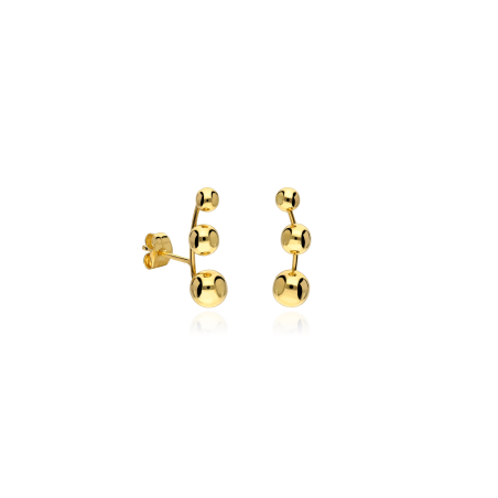 Pendientes Oro 18k trepadores "Zagora"