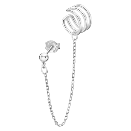 Pendiente Lotus Silver Cadena  LP3334-9/1