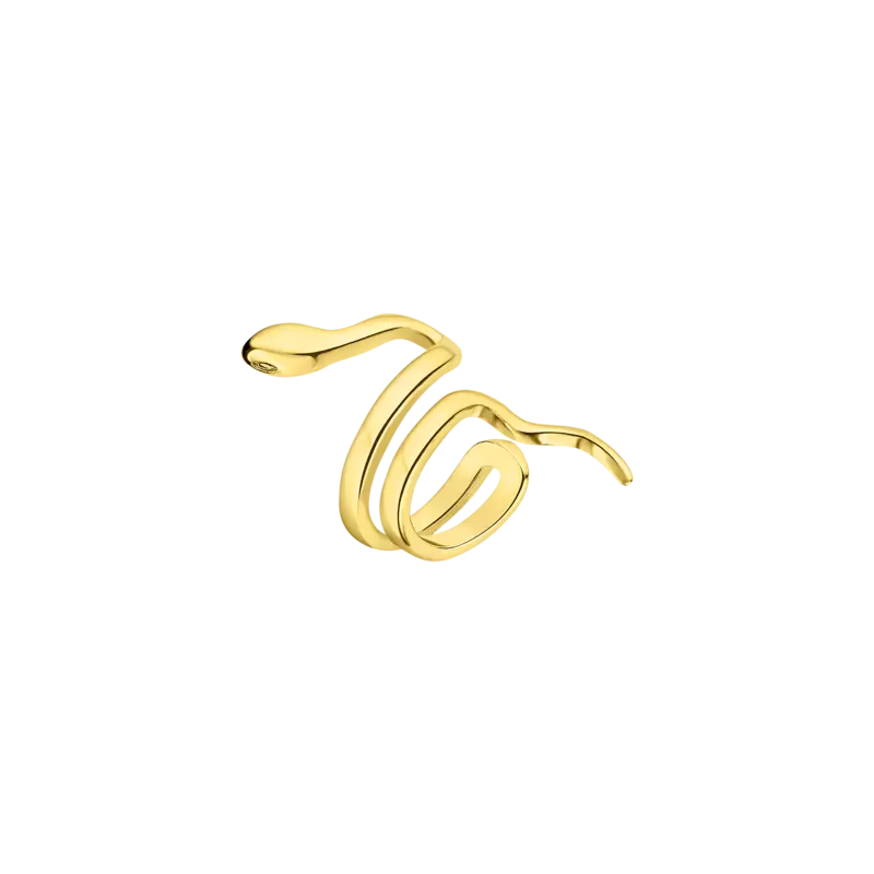 Pendiente Lotus Silver Serpiente LP3346-9/2