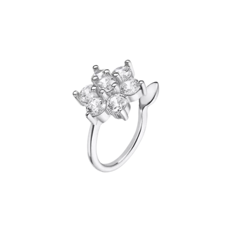 Pendiente Lotus Silver Ear Cuff LP3359-9/1