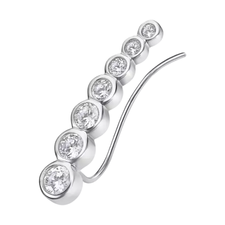 Pendiente Lotus Silver Ear Cuff LP3387-9/1