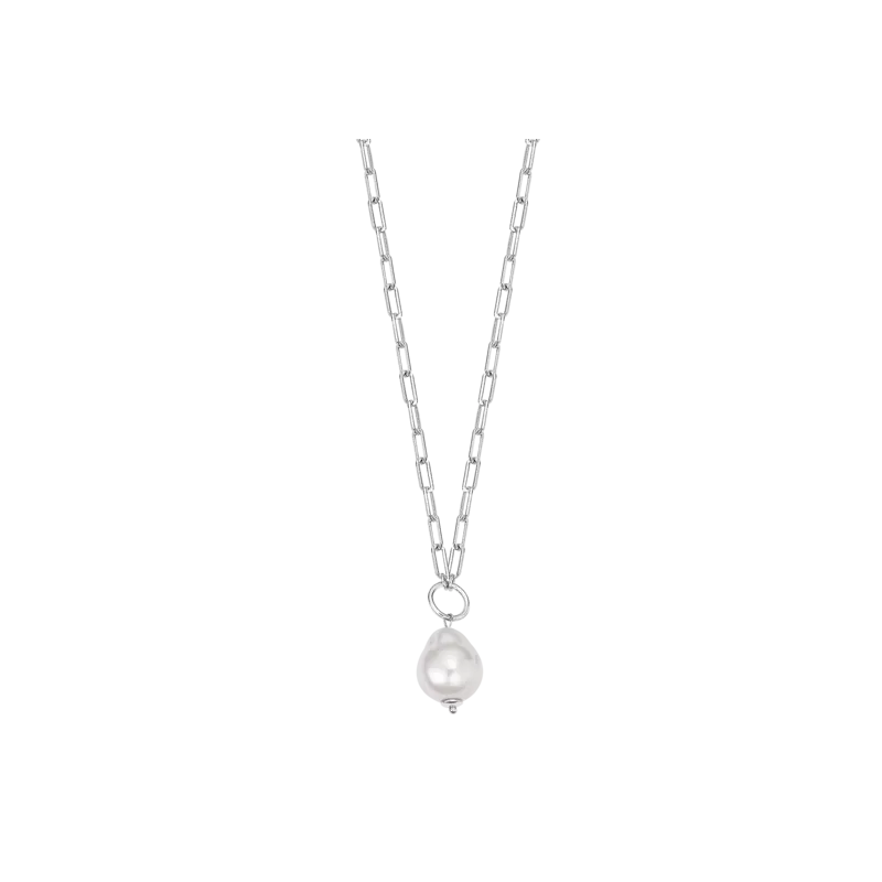 Collar Lotus Silver Perla LP3408-1/1
