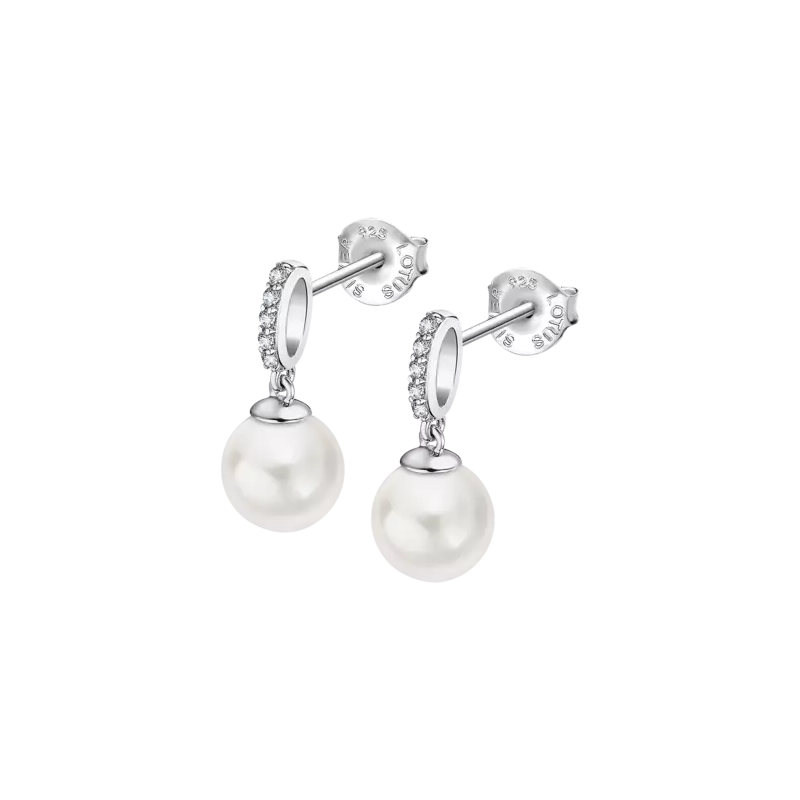 Pendientes Lotus Silver Pearls LP3478-4/1