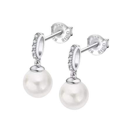 Pendientes Lotus Silver Pearls LP3478-4/1