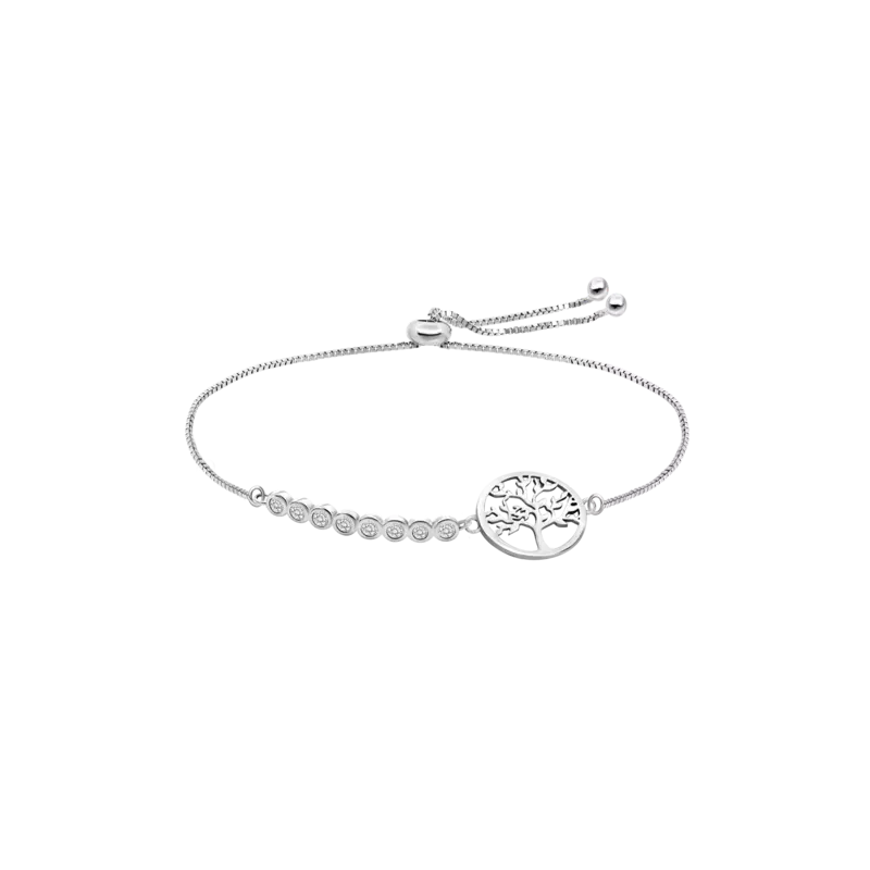 Pulsera Lotus Silver Fantasy Árbol de la vida LP3545-2/1