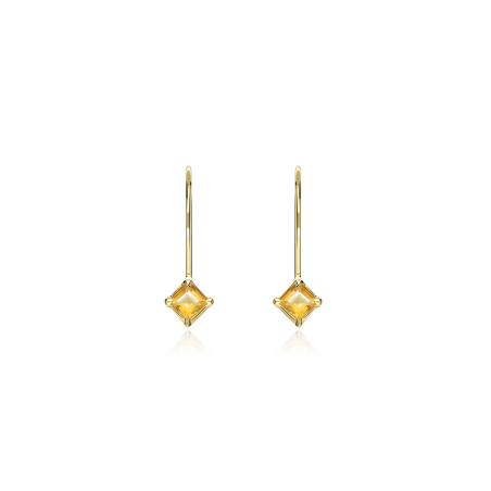 Pendientes Itemporality Plata de ley Baño Oro 18k SEA-209-072-UU
