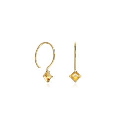 Pendientes Itemporality Plata de ley Baño Oro 18k SEA-209-072-UU