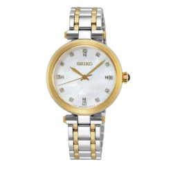 Reloj Seiko Presage de mujer Ladies de acero y correa plateada SRZ532P1