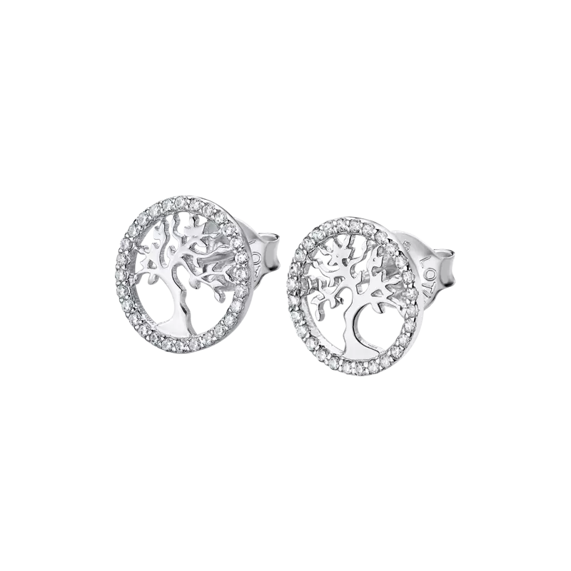 Pendientes Lotus Silver Tree of Life LP1778-4/1