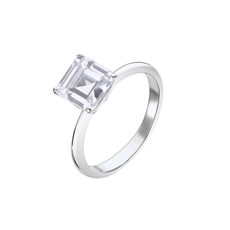 Anillo Lotus Silver Cuadrado circonita LP3036-3