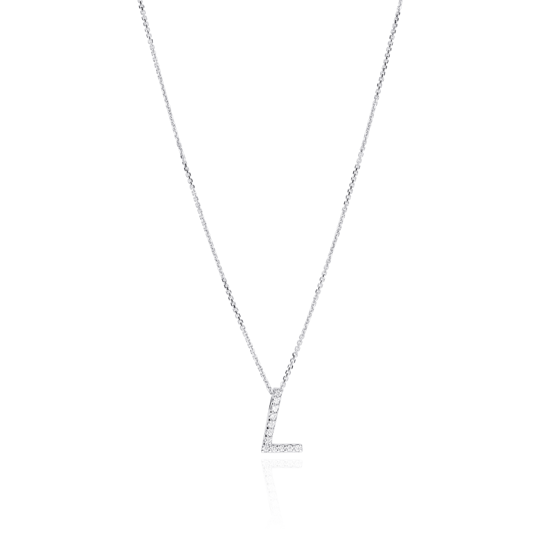 Gargantilla L Oro 18k y diamantes 0.09cts "Duquesa"