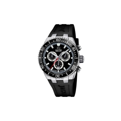Reloj Jaguar esfera negra correa silicona J1021/3