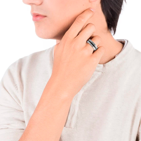 Anillo Viceroy Acero giratorio 75294A