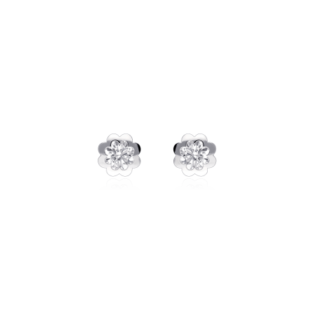 Pendientes Plata y circonitas "Floe"