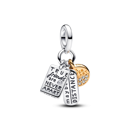 Charm Triple Pandora Amistad 763436C01