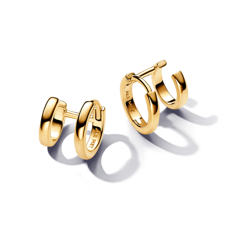 Pendientes Pandora Aros Abrazo Doble 263280C00