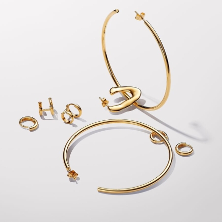 Pendientes Pandora Aros Redondos Abrazo 263286C00