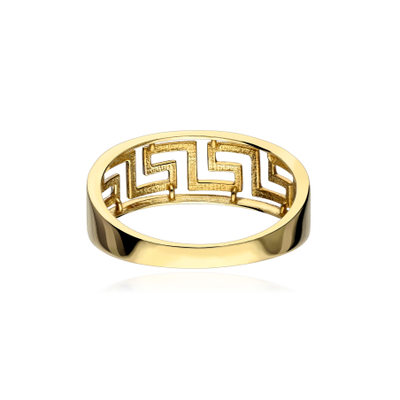 Anillo Oro Bicolor 18k "Greek"