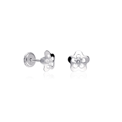 Pendientes plata y circonitas "Marga"