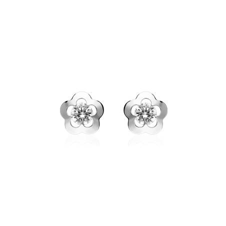 Pendientes plata y circonitas "Margot"