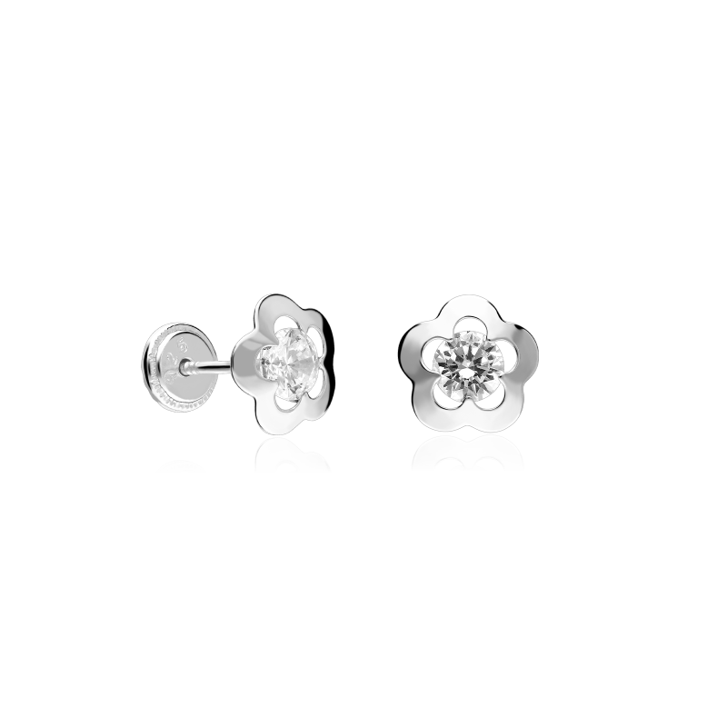 Pendientes plata y circonitas "Margot"
