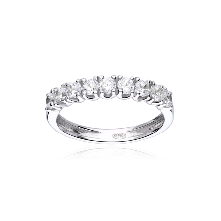 Anillo Oro 18k y circonitas "Suki"