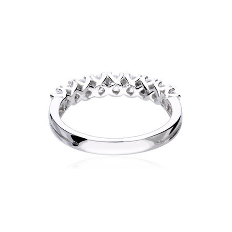 Anillo Oro 18k y circonitas "Suki"