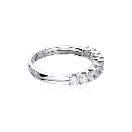 Anillo Oro 18k y circonitas "Suki"