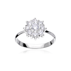 ANILLO "ROSETTE" ORO BLANCO...