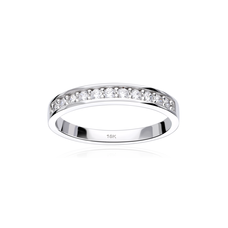 Anillo Oro 18k y Circonitas "Maira"