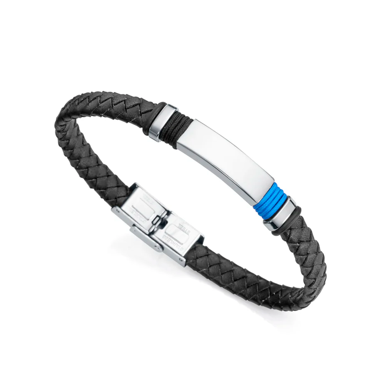 Pulsera Viceroy acero ajustable con circonitas blancas 1460P09000