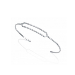 Pulsera Viceroy Plata rígida y circonitas 7095P000-30