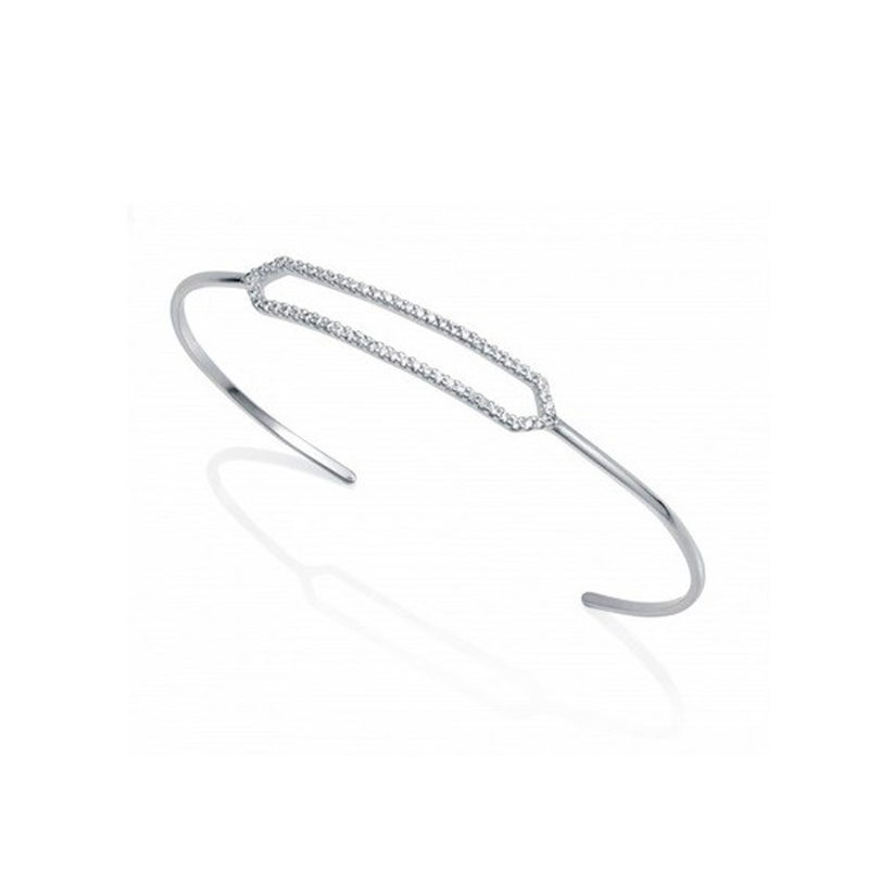 Pulsera Viceroy Plata rígida y circonitas 7095P000-30