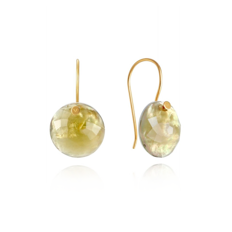 Pendientes Viceroy Plata y piedra verde 9038E100-52