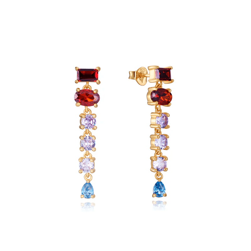 Pendientes Viceroy Plata y circonitas 9100E100-39