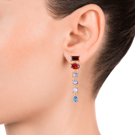 Pendientes Viceroy Plata y circonitas 9100E100-39