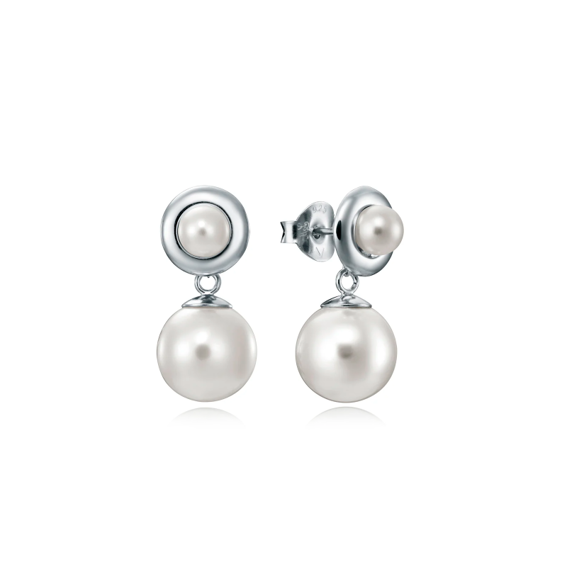 Pendientes Viceroy plata y perlas 5075E000-68